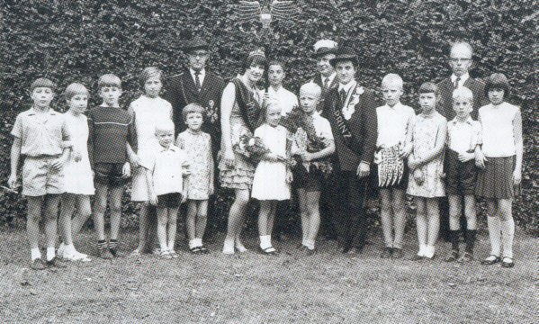 Gruppenbild vom Kinderschuützenfest